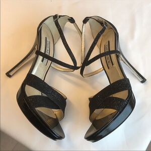 EMY MACK BEAUTIFUL SHIMMERY HEELS.  NEW